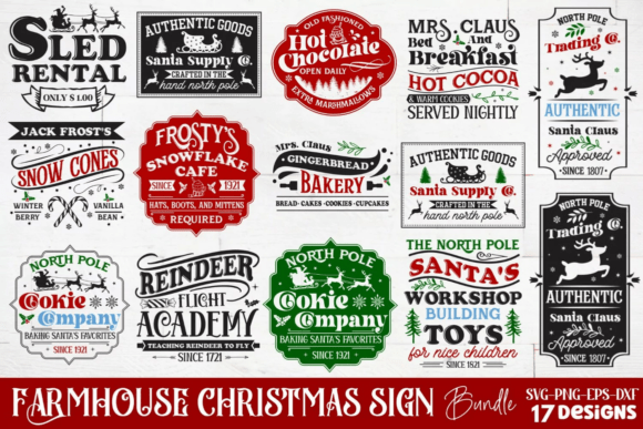 Download Farmhouse Christmas Sign SVG Bundle - Farmhouse christmas sign svg bundle Collection