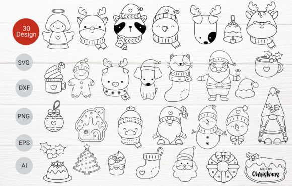 Download 30 Christmas Bundle SVG for Cut File - Christmas bundle svg Collection