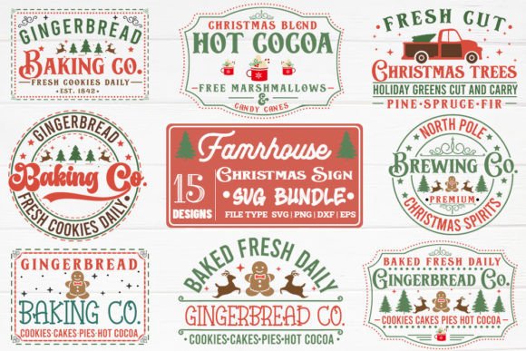 Download Farmhouse Christmas Sign Svg Bundle - Farmhouse christmas sign svg bundle Collection